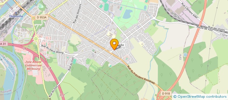 localisation de l'entreprise MADAME LAURANE BUZY  YUTZ