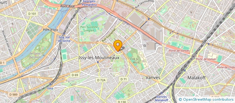 localisation de l'entreprise MADAME LAURANE FROMENT à ISSY-LES-MOULINEAUX