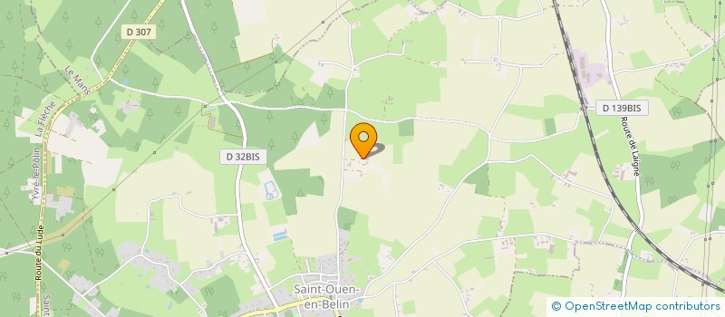 localisation de l'entreprise MADAME LAURANE GOUDET  SAINT-OUEN-EN-BELIN