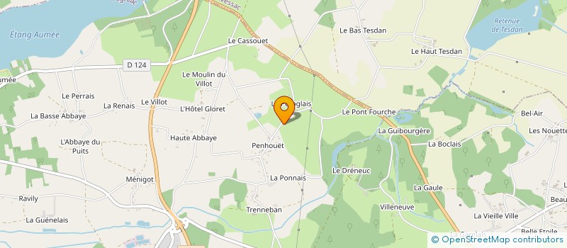 localisation de l'entreprise MADAME LAURANE HEUZE  AVESSAC