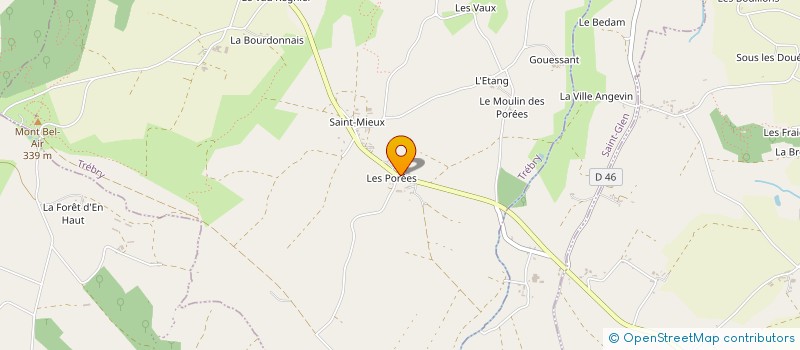 localisation de l'entreprise MADAME LAURANE MONFORT  TREBRY