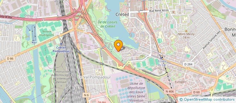 localisation de l'entreprise MADAME LAURANE NICOLAS  CRETEIL