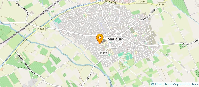 localisation de l'entreprise MADAME LAURANE POIRIER  MAUGUIO