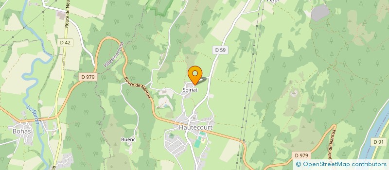 localisation de l'entreprise MADAME LAURANE TRECOURT  HAUTECOURT-ROMANECHE