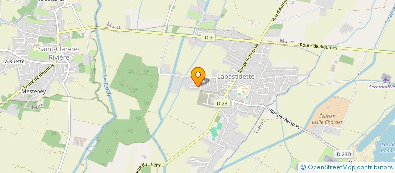 localisation de l'entreprise MADAME LAURANE VIE  LABASTIDETTE