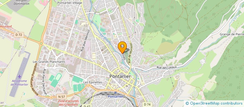 localisation de l'entreprise MADAME LAURANNE CHAUVIN  LA CHAPELLE-DEVANT-BRUYERES