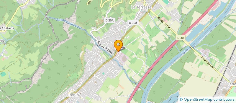 localisation de l'entreprise MADAME LAURANNE HERBOUX  LA TERRASSE