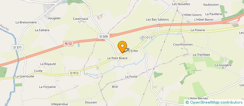 localisation de l'entreprise MADAME LAURANNE MOREILLERAS à BOECE