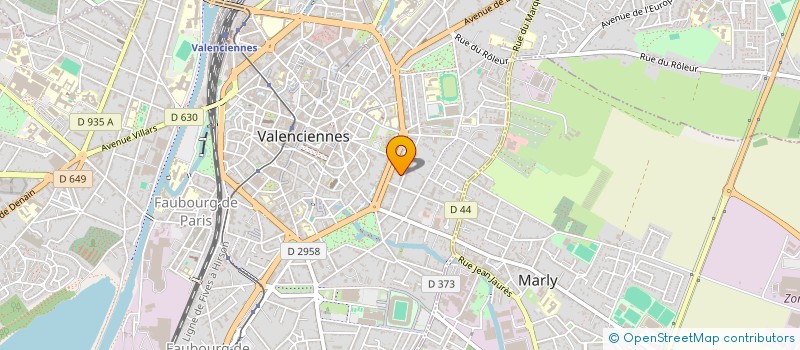 localisation de l'entreprise MADAME LAURANNE RISPOSI LHERMITE à VALENCIENNES