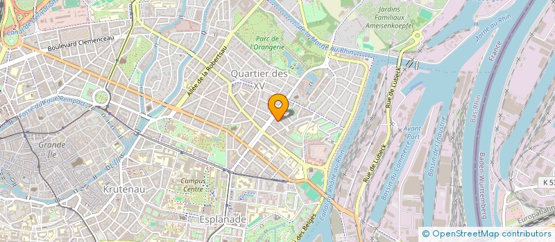 localisation de l'entreprise MADAME LAURANNE SALMON à STRASBOURG