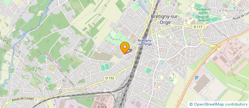 localisation de l'entreprise MADAME LAURANNE SCHERRENS à BRETIGNY-SUR-ORGE