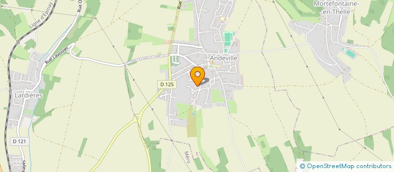 localisation de l'entreprise MADAME LAURANNE VELLA  ANDEVILLE