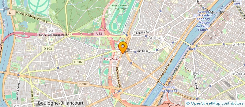 localisation de l'entreprise MADAME LAURE ABEILLE  PARIS