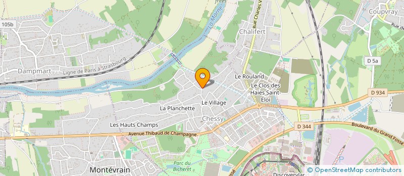 localisation de l'entreprise MADAME LAURE ACHTERNOENE  CHESSY