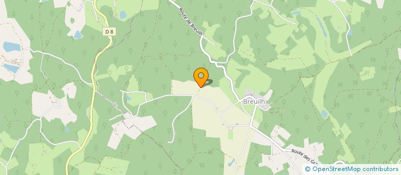 localisation de l'entreprise MADAME LAURE ACLOQUE  VERGT