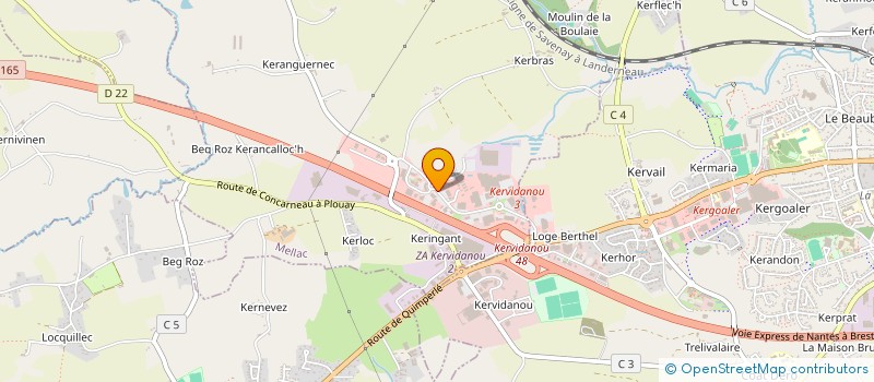 localisation de l'entreprise MADAME LAURE ADAM  MELLAC