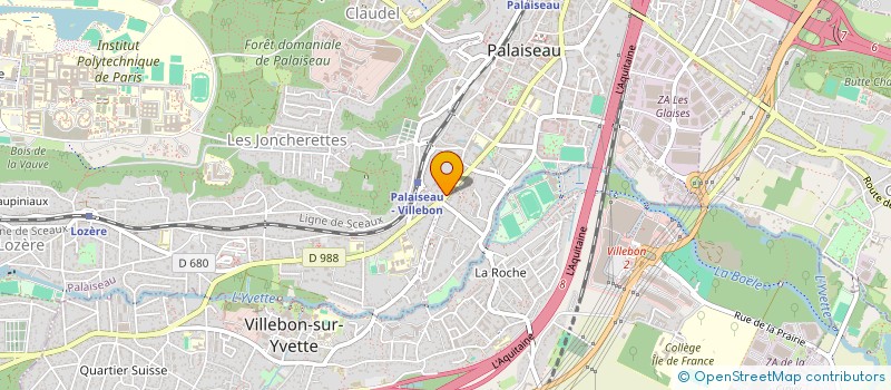 localisation de l'entreprise MADAME LAURE AGRON à PALAISEAU
