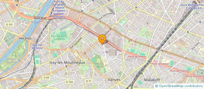 localisation de l'entreprise MADAME LAURE AJOUR à ISSY-LES-MOULINEAUX