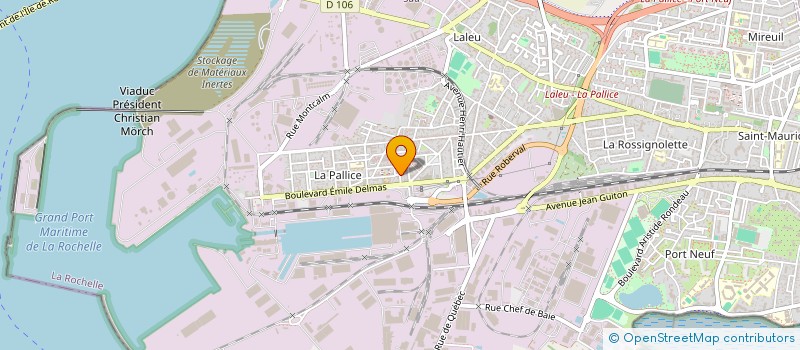 localisation de l'entreprise MADAME LAURE ALICE COHEN  LA ROCHELLE