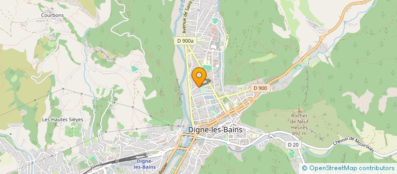 localisation de l'entreprise MADAME LAURE ALLEGRINI  DIGNE-LES-BAINS