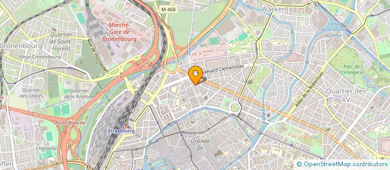 localisation de l'entreprise MADAME LAURE AMIOT à STRASBOURG