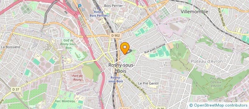localisation de l'entreprise MADAME LAURE ANATOLE à ROSNY-SOUS-BOIS
