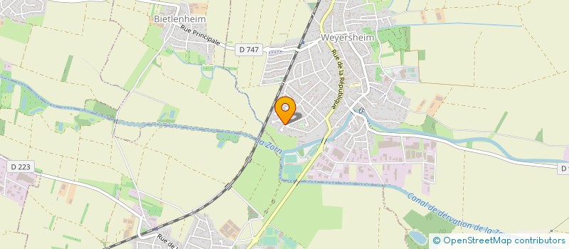 localisation de l'entreprise MADAME LAURE ANCKENMANN  WEYERSHEIM