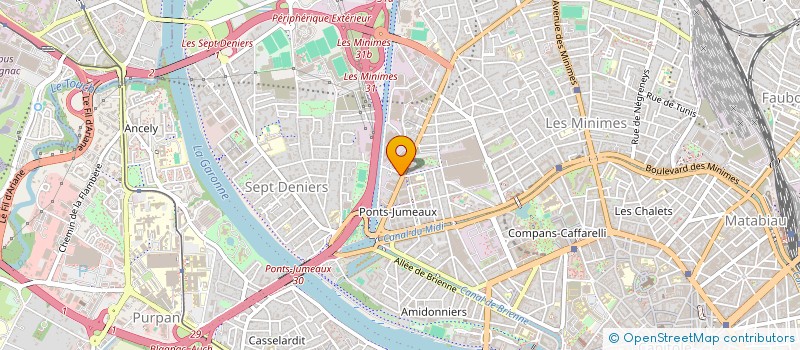 localisation de l'entreprise MADAME LAURE ANDRIEUX à TOULOUSE