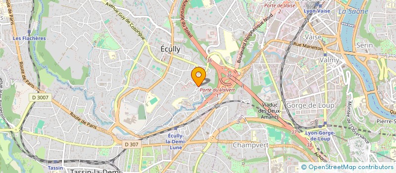 localisation de l'entreprise MADAME LAURE-ANNE DUCHON  ECULLY