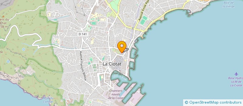 localisation de l'entreprise MADAME LAURE ANNE GARIE à LA CIOTAT