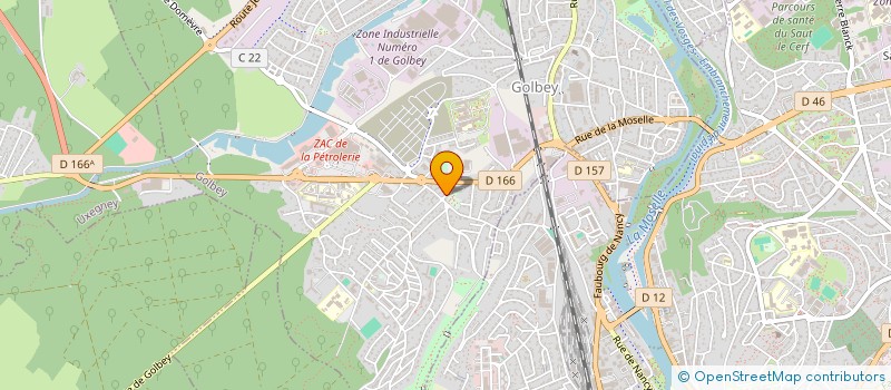 localisation de l'entreprise MADAME LAURE-ANNE MILLIARI  GOLBEY