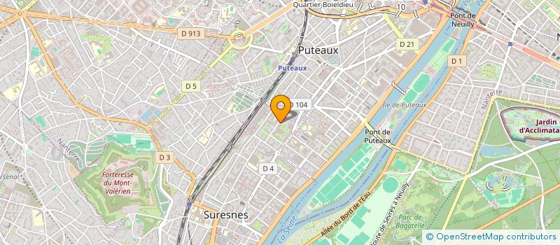 localisation de l'entreprise MADAME LAURE-ANNE PEYNAUD à SURESNES