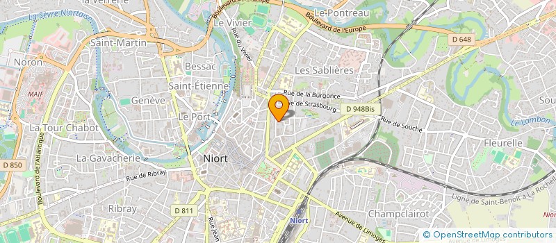 localisation de l'entreprise MADAME LAURE-ANNE RENAUD à NIORT