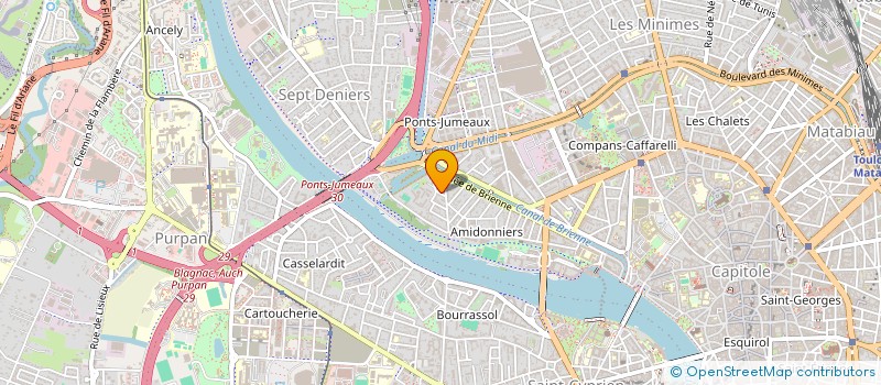 localisation de l'entreprise MADAME LAURE-ANNE ROUSSE à TOULOUSE