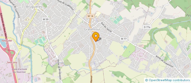 localisation de l'entreprise MADAME LAURE ATIENZA  GRATENTOUR