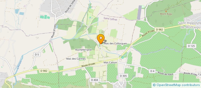 localisation de l'entreprise MADAME LAURE AUTEUIL à SAINT-SIFFRET