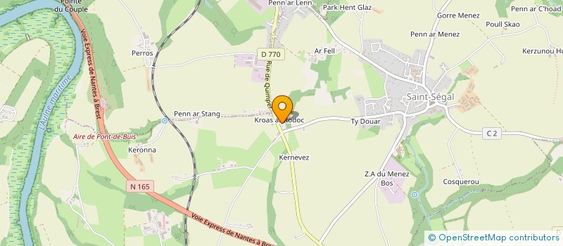 localisation de l'entreprise MADAME LAURE AUTRET  SAINT-SEGAL