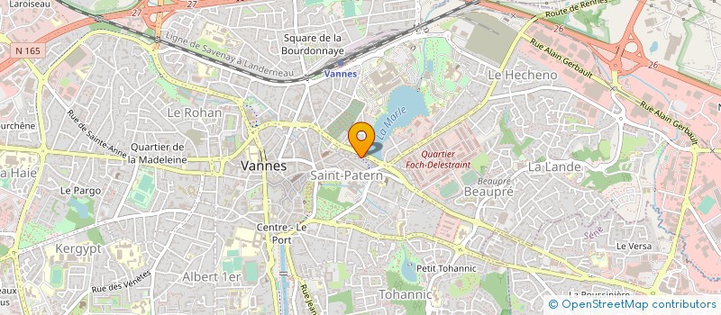 localisation de l'entreprise MADAME LAURE AUZEIL à VANNES