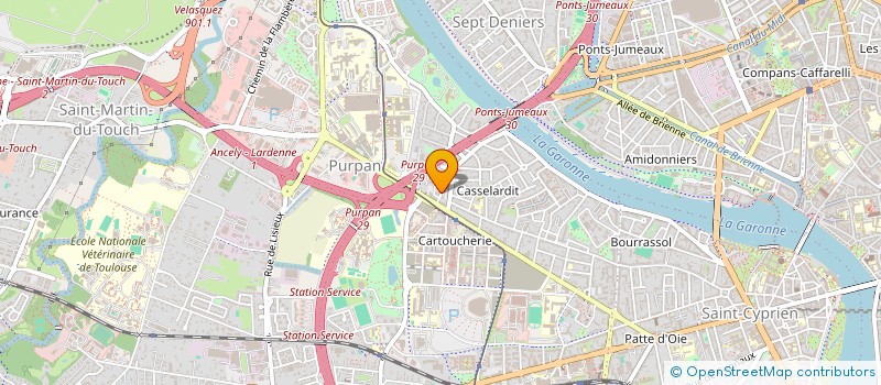 localisation de l'entreprise MADAME LAURE AVERADERE  TOULOUSE