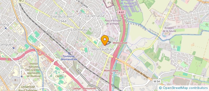 localisation de l'entreprise MADAME LAURE AZNAR à TOULOUSE
