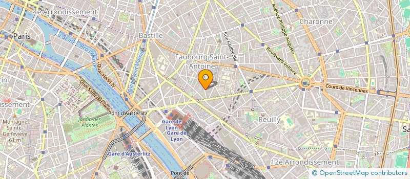 localisation de l'entreprise MADAME LAURE BACCHETTA  PARIS