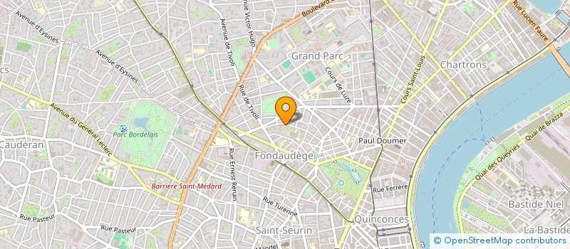 localisation de l'entreprise MADAME LAURE BACQUIE  BORDEAUX