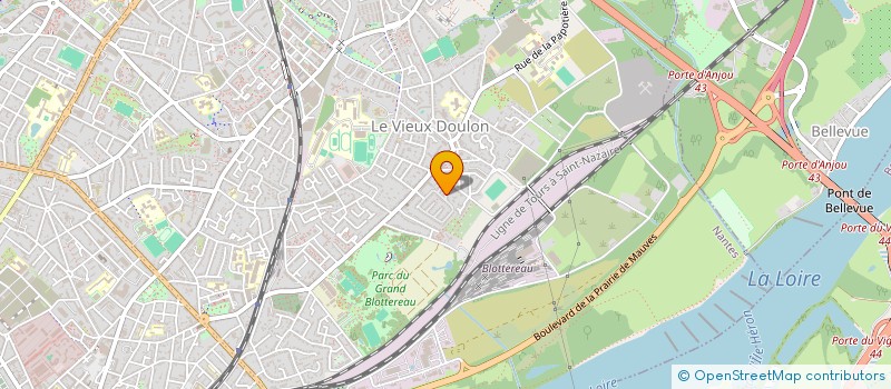 localisation de l'entreprise MADAME LAURE BAGUET à NANTES