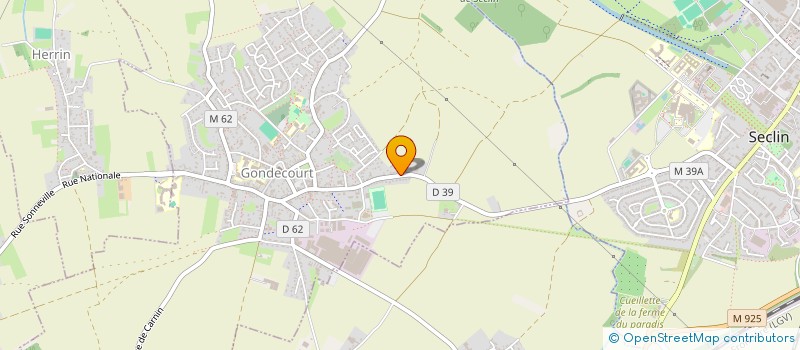 localisation de l'entreprise MADAME LAURE BAISEZ  GONDECOURT