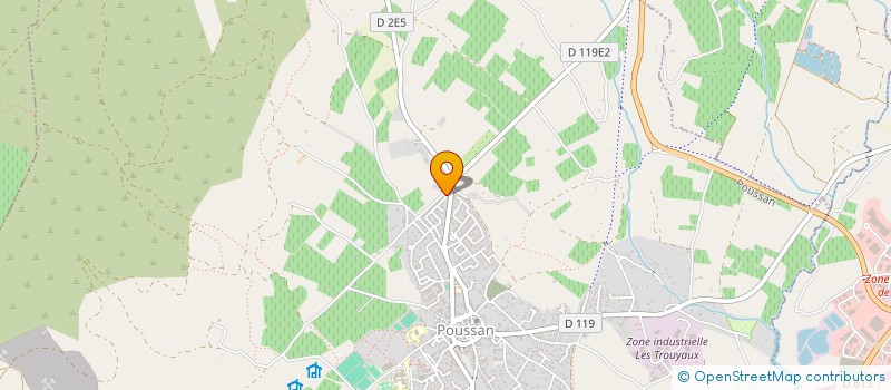 localisation de l'entreprise MADAME LAURE BALAZS  POUSSAN