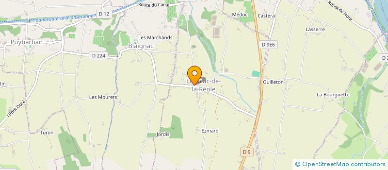 localisation de l'entreprise MADAME LAURE BALUTEAU  LOUPIAC-DE-LA-REOLE