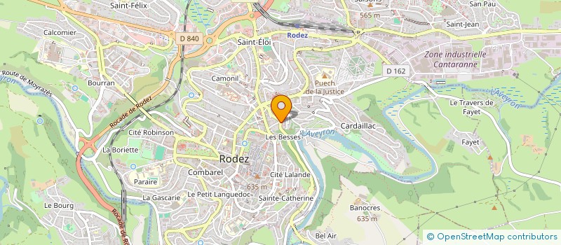 localisation de l'entreprise MADAME LAURE BARBANCE  RODEZ