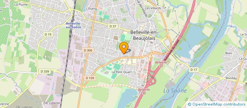 localisation de l'entreprise MADAME LAURE BARRAILLER à MACON