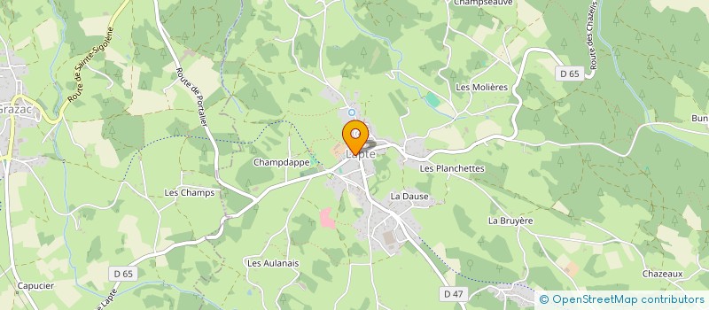 localisation de l'entreprise MADAME LAURE BARRALON à LAPTE