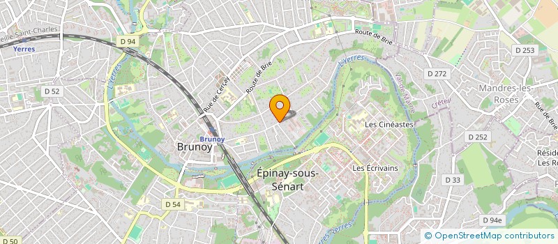 localisation de l'entreprise MADAME LAURE BARRAUD  BRUNOY